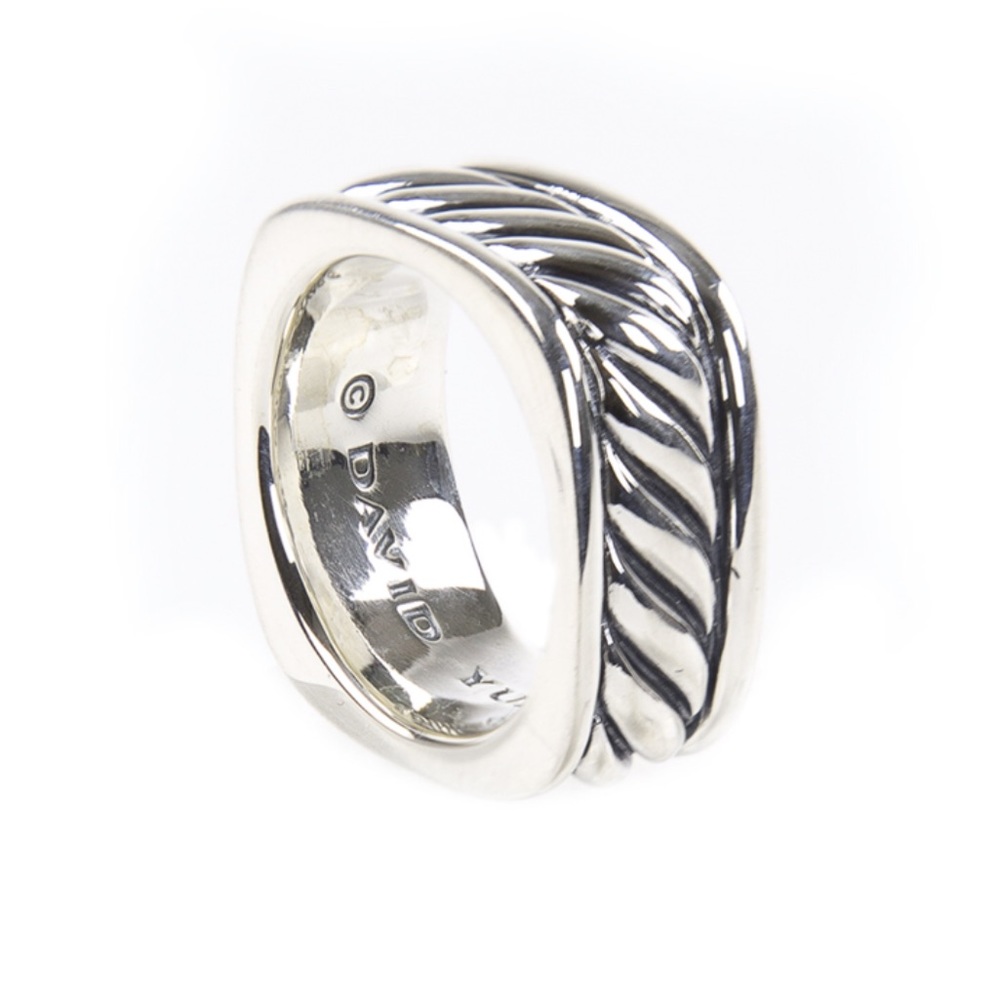 💢SOLD 🛑David Yurman Narrow SS Sculpted Cable - Picture 8 of 8